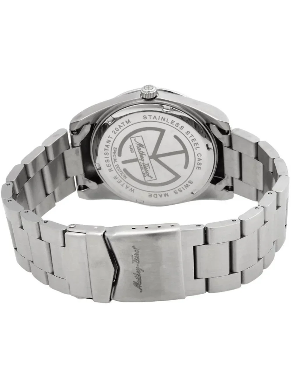 NWT Mathey-Tissot Mathy Chess Quartz Blue Dial Men's Watch